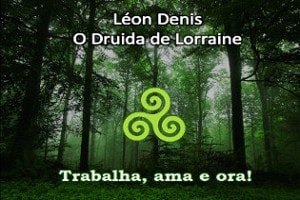 Cartaz do Evento sobre Léon Denis