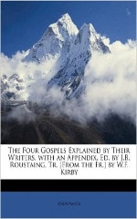 Capa do volume I da Ed. Inglesa de Os Quatro Evangelhos, de J.B. Roustaing