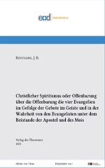 Capa do volume II da Ed. Alemã de Os Quatro Evangelhos, de J.B. Roustaing