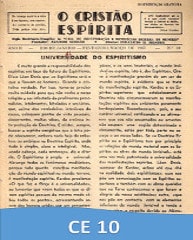 Capa da Edição 10 de O Cristão Espírita