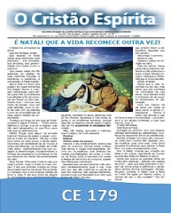 Capa da Edição 179 de O Cristão Espírita