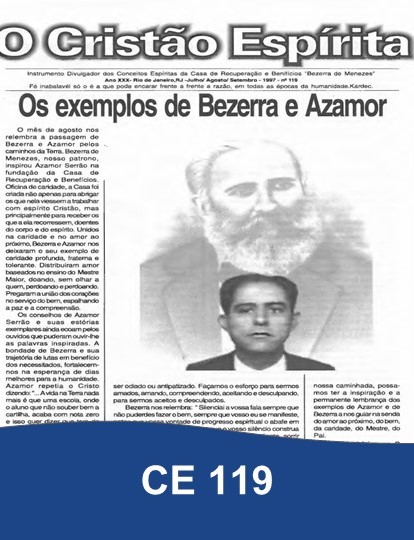 Capa da Edição 119 de O Cristão Espírita