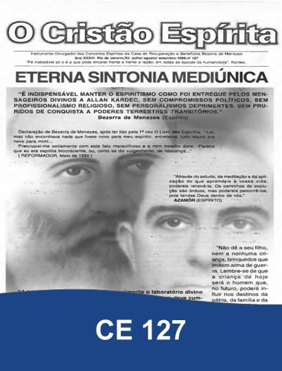 Capa da Edição 127 de O Cristão Espírita