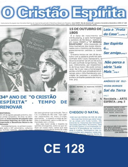 Capa da Edição 128 de O Cristão Espírita