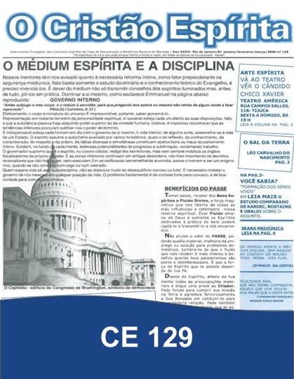 Capa da Edição 129 de O Cristão Espírita