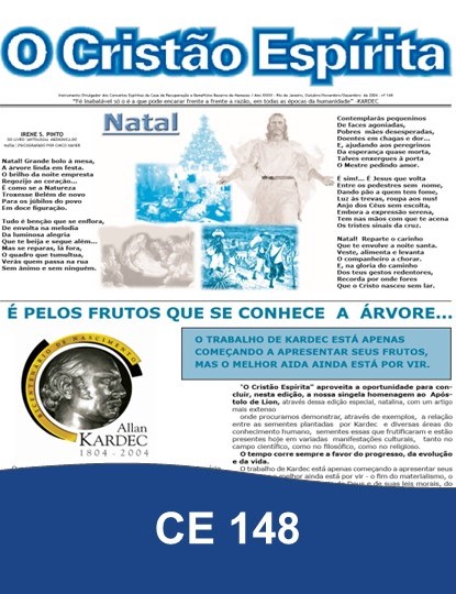 Capa da Edição 148 de O Cristão Espírita