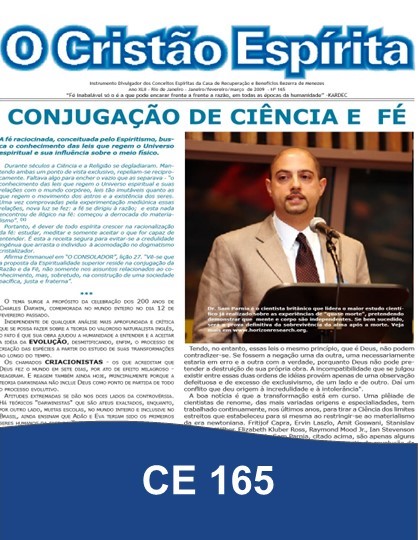 Capa da Edição 165 de O Cristão Espírita