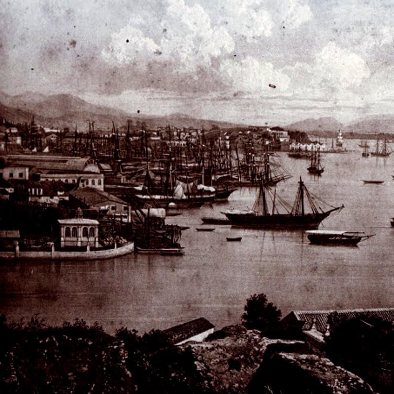 Porto do Rio - 1860