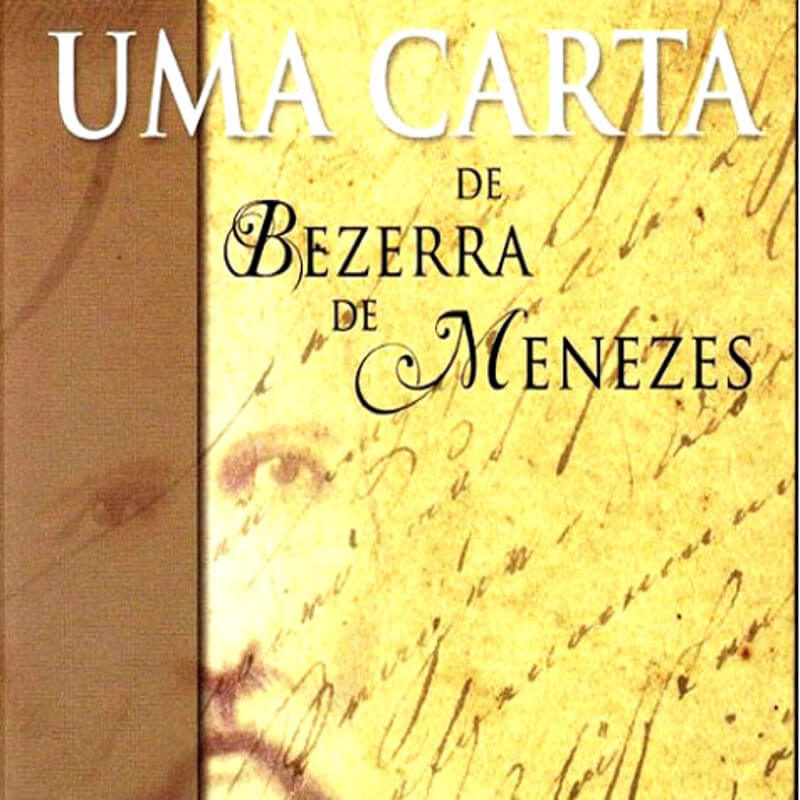 Capa do livro Uma Carta de Bezerra de Menezes