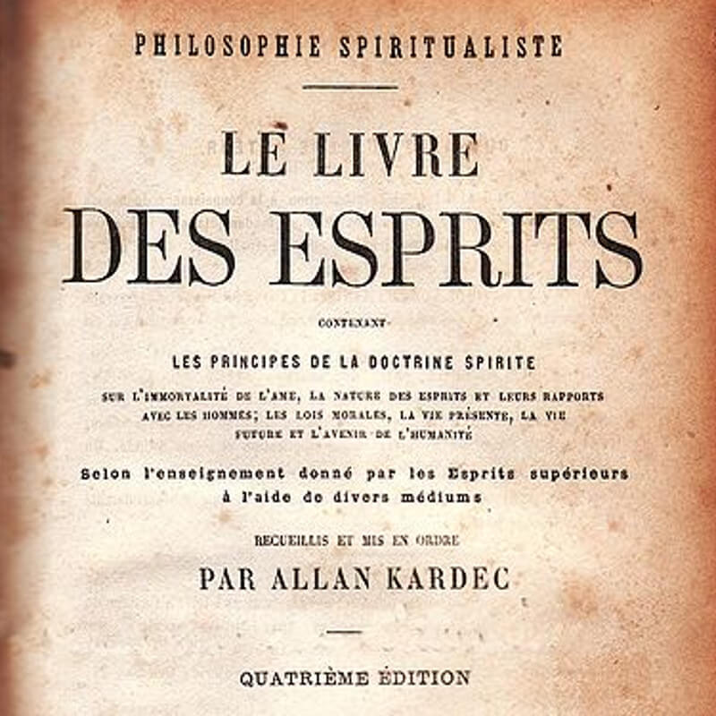 Capa de O Livro dos Espíritos