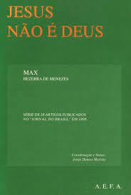 Capa do livro Jesus não é Deus