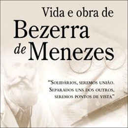 Capa do volume Vida e Obra de Bezerra de Menezes