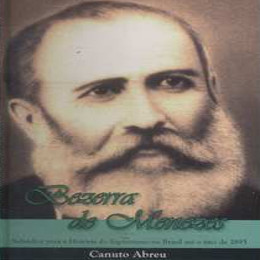 Capa do volume Bezerra de Menezes. Subsídios para a História do Espiritismo no Brasil até o ano de 1895