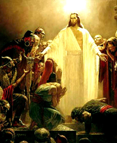Quadro sobre a aparição de Jesus aos apóstolos
