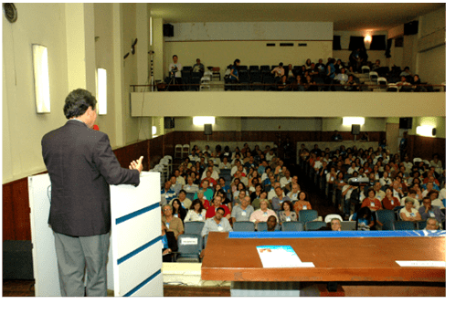 Expositor Ariston Santana Teles