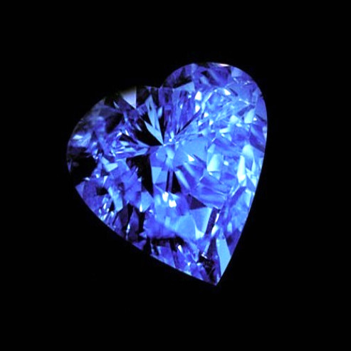 diamante em forma de coração