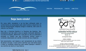 Link para o site da Rádio Espírita Livre