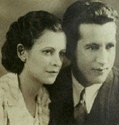 Retrato do casal Tomás e Aparecida Jovelino