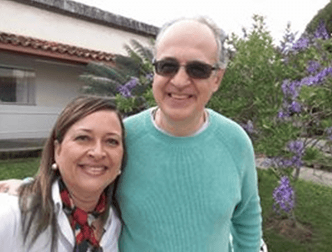 Casal André e Suzi Barboni, promotores do evento